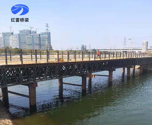 钢便桥租赁,临时钢栈桥的使用与维护