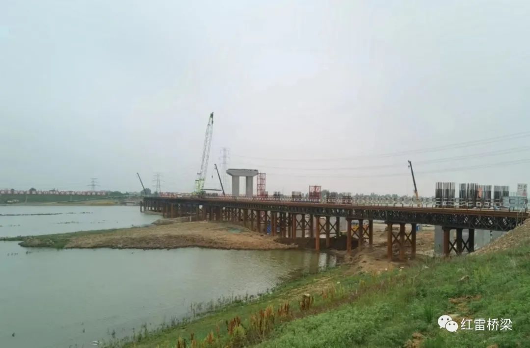 安徽马鞍山S247（围乌路）改建工程钢栈桥分包
