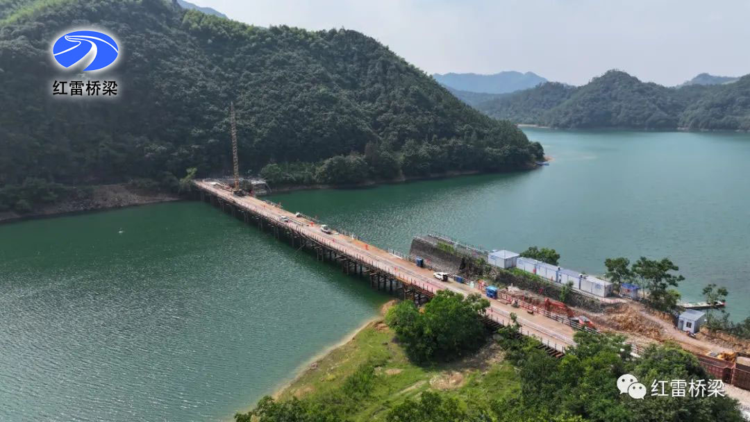 浙江金华婺城区妙康桥应急改建钢便桥工程