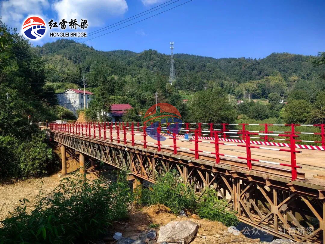 和县至襄阳高速公路天堂寨支线工程1/2标钢栈桥